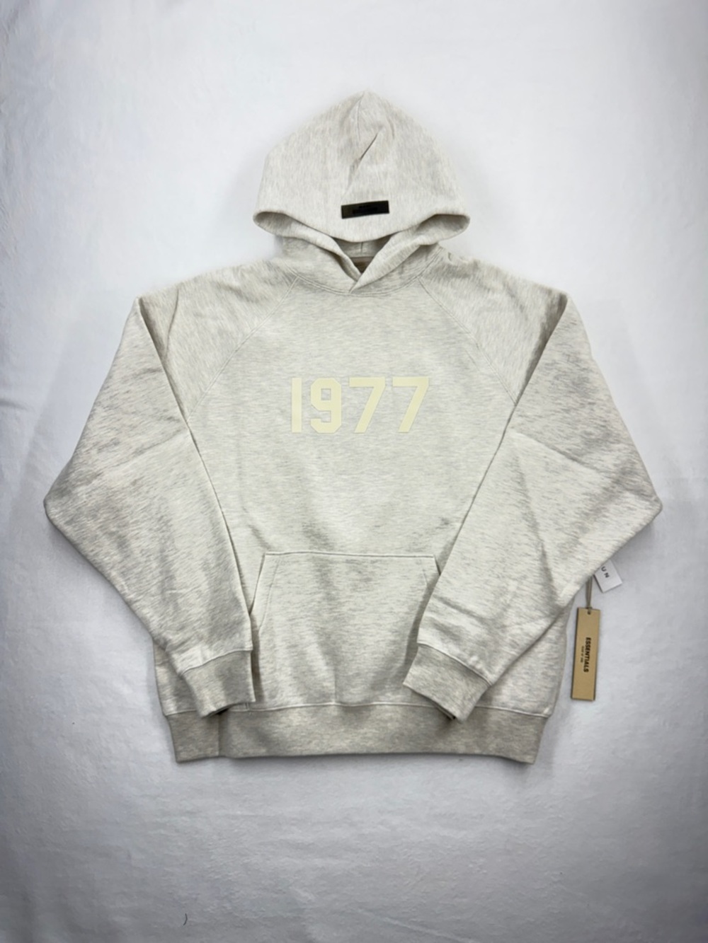 Fear of God 1977 Hoodie & Sweatpants Set in Light Gray/Cream - Picture 2 of 5